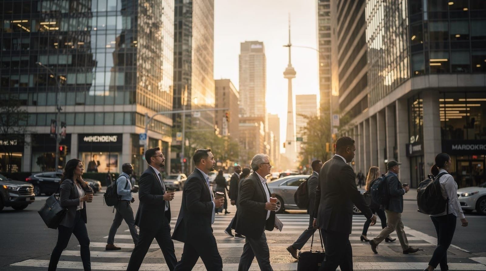 Guide de marche du centre-ville de Toronto — Un itinéraire pratique dans le cœur du centre-ville de Toronto — Financial Distr