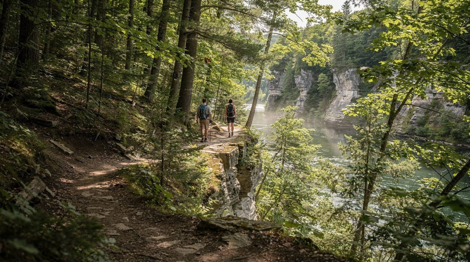 Elora Gorge wandelgids — Wandelen langs de kalkstenen kliffen van Elora Gorge Conservation Area, plus het