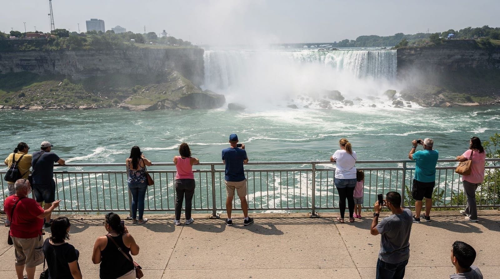 Oplichting bij Niagara Falls om te vermijden — Nepgoede-doelen-klemborden, valutawissel-valkuilen en onofficiële parkeerflagger